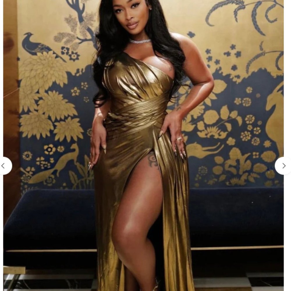 Gold Dress
